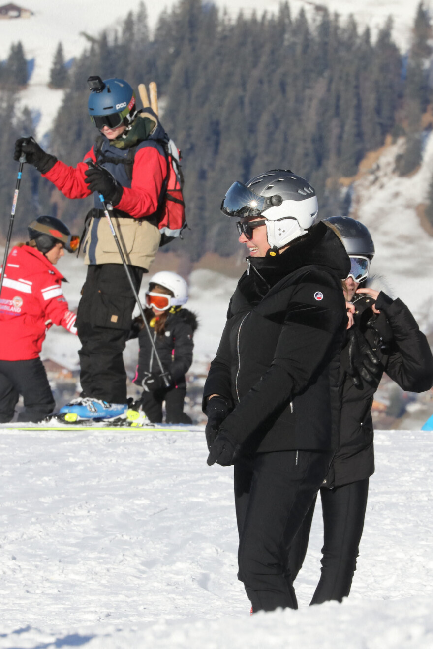 Ταμάρα Εκλεστόουν: Οικογενειακώς για σκι στο Γκστάαντ