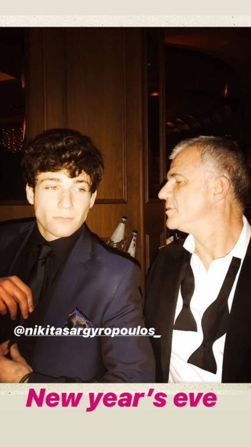 Η Μαρία Μπακοδήμου υποδέχτηκε το 2020 μαζί με τον Δημήτρη Αργυρόπουλο και τα παιδιά τους 