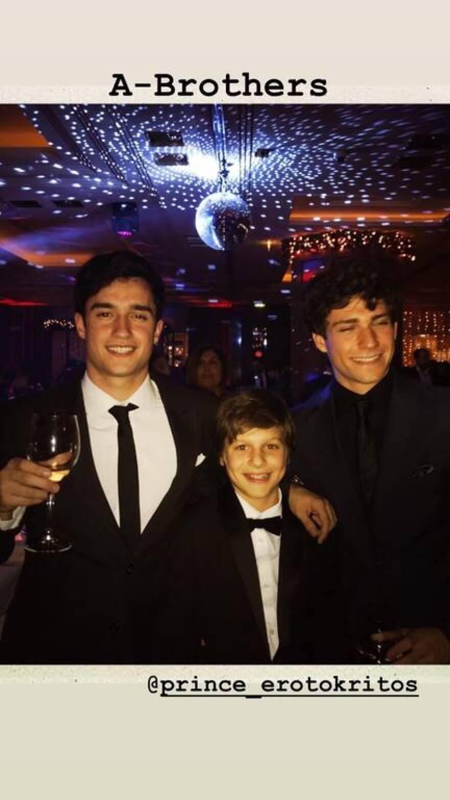 Η Μαρία Μπακοδήμου υποδέχτηκε το 2020 μαζί με τον Δημήτρη Αργυρόπουλο και τα παιδιά τους 