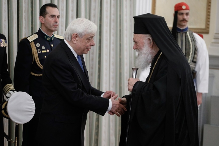 Πρωτοχρονιά: Ο Προκόπης Παυλόπουλος δέχθηκε ευχές στο Προεδρικό Μέγαρο