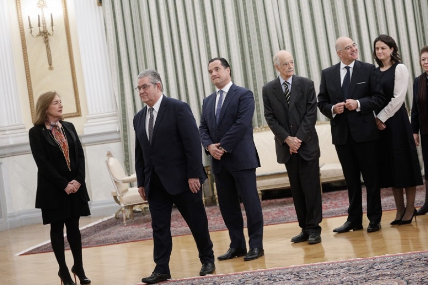 Πρωτοχρονιά: Ο Προκόπης Παυλόπουλος δέχθηκε ευχές στο Προεδρικό Μέγαρο