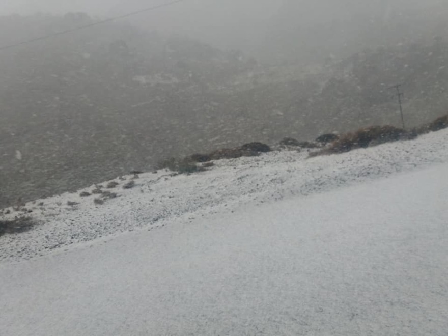 Κρήτη: Με χιόνια και... οδικά προβλήματα υποδέχτηκε το νησί το 2020 