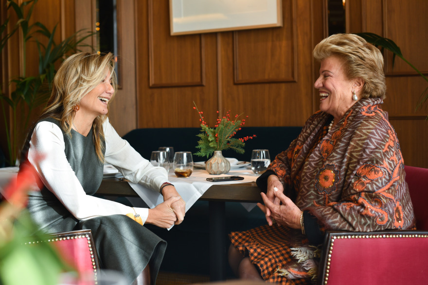 Γεύμα στις κυρίες Νετανιάχου και Αναστασιάδη παρέθεσε η Μαρέβα Μητσοτάκη