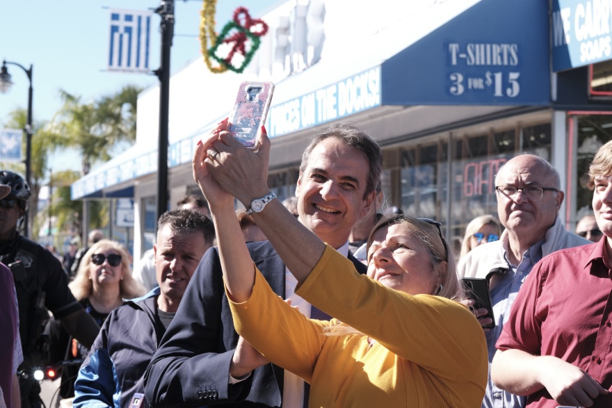 ΗΠΑ: Στον εορτασμό Αγιασμού των Υδάτων στο Τάρπον Σπρινκς ο Κυριάκος Μητσοτάκης 