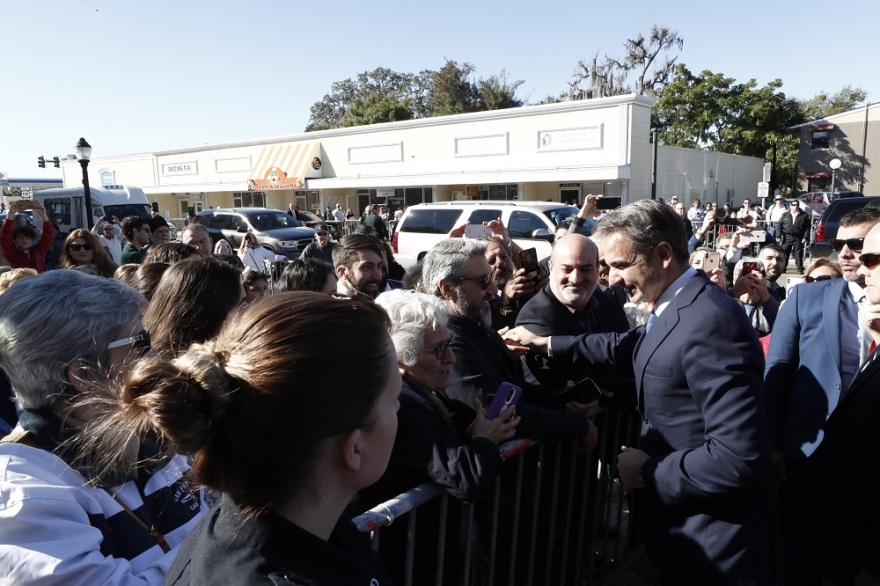 ΗΠΑ: Στον εορτασμό Αγιασμού των Υδάτων στο Τάρπον Σπρινκς ο Κυριάκος Μητσοτάκης 