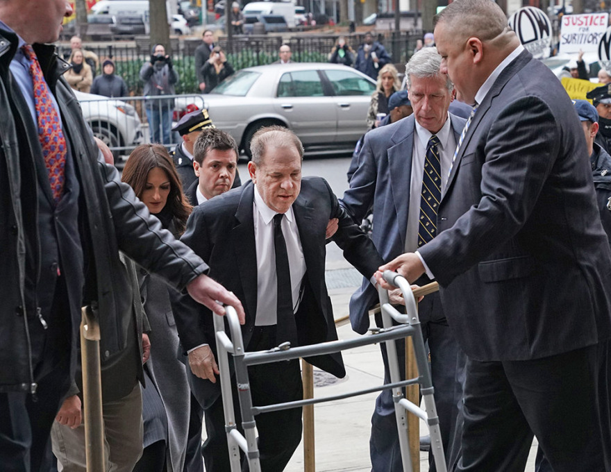 Δίκη Γουάινσταϊν: Με «π» ο άλλοτε πανίσχυρος παραγωγός - Νέες κατηγορίες σε βάρος του για σεξουαλική επίθεση