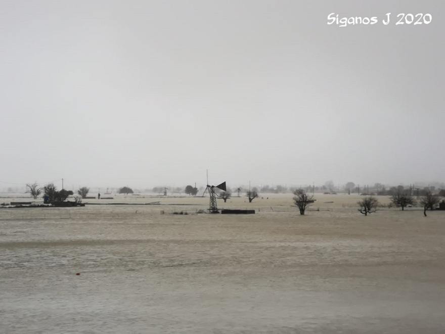 Ο «Ηφαιστίων»... σάρωσε την Κρήτη στο πέρασμά του 