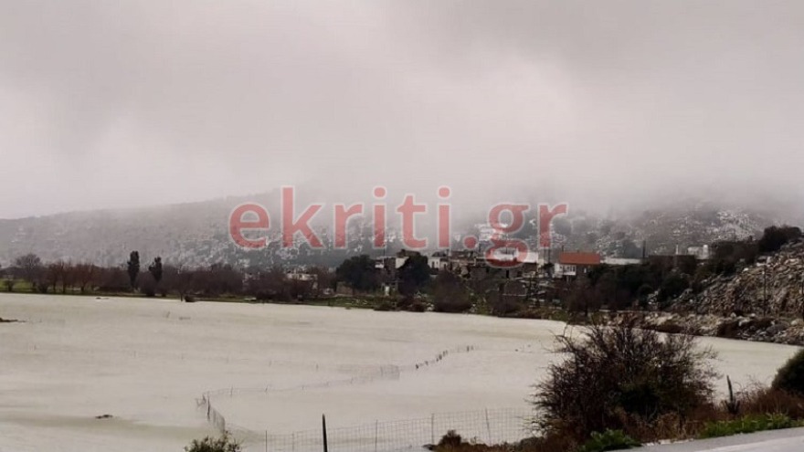 Ο «Ηφαιστίων»... σάρωσε την Κρήτη στο πέρασμά του 