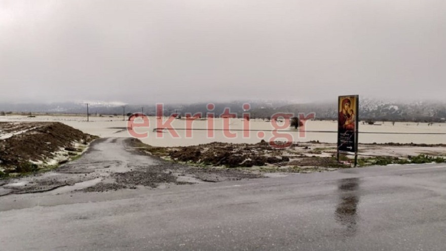 Ο «Ηφαιστίων»... σάρωσε την Κρήτη στο πέρασμά του 