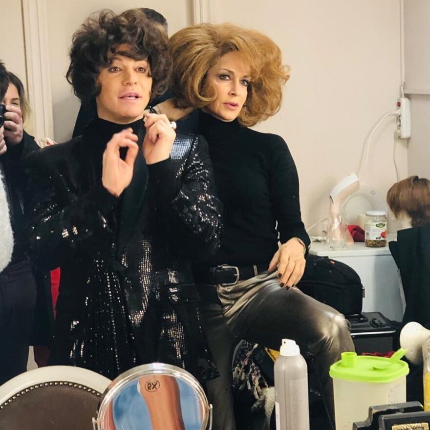 Η συνάντηση της Άννας Βίσση με τον Τάκη Ζαχαράτο και η… μεταμόρφωσή της