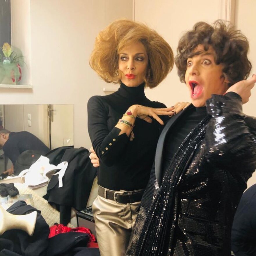 Η συνάντηση της Άννας Βίσση με τον Τάκη Ζαχαράτο και η… μεταμόρφωσή της