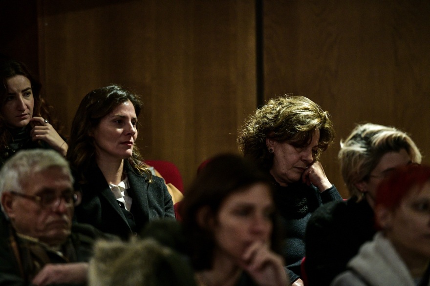 Δίκη Χρυσής Αυγής: Στο πλευρό της Μάγδας Φύσσα η Μπέτυ Μπαζιάνα