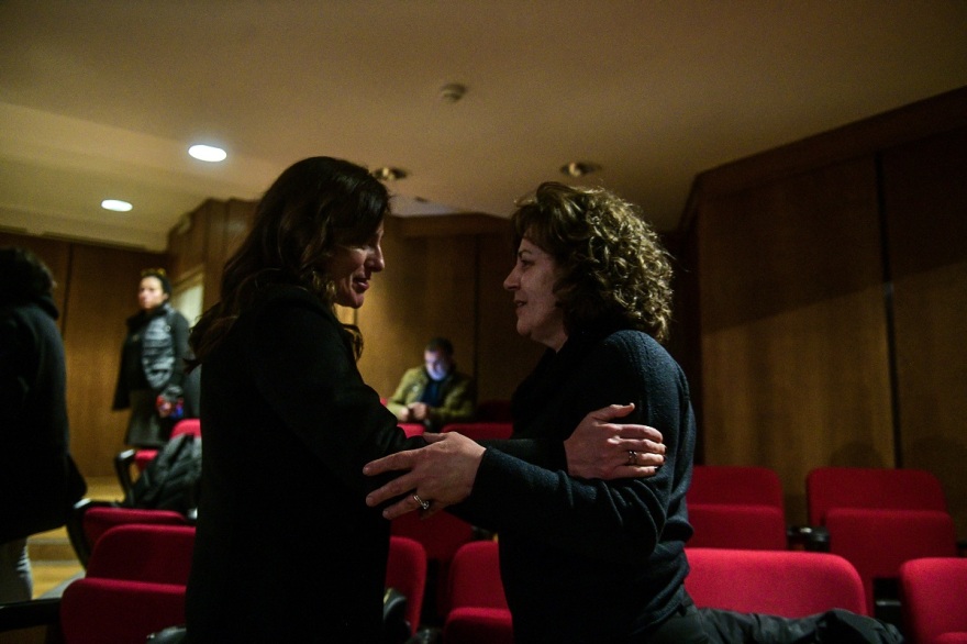 Δίκη Χρυσής Αυγής: Στο πλευρό της Μάγδας Φύσσα η Μπέτυ Μπαζιάνα