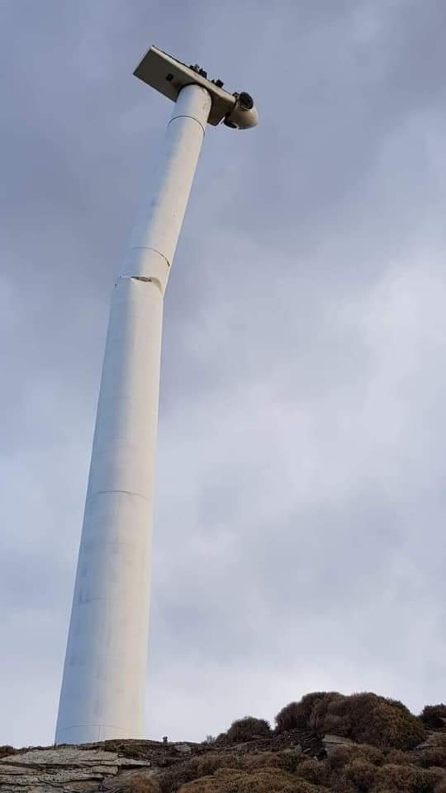 Εύβοια: Έσπασαν ανεμογεννήτριες από τους ισχυρούς ανέμους 