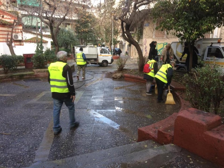 Δήμος Αθηναίων: Τριπλή παρέμβαση στην πλατεία Αγίου Μελετίου στα Σεπόλια