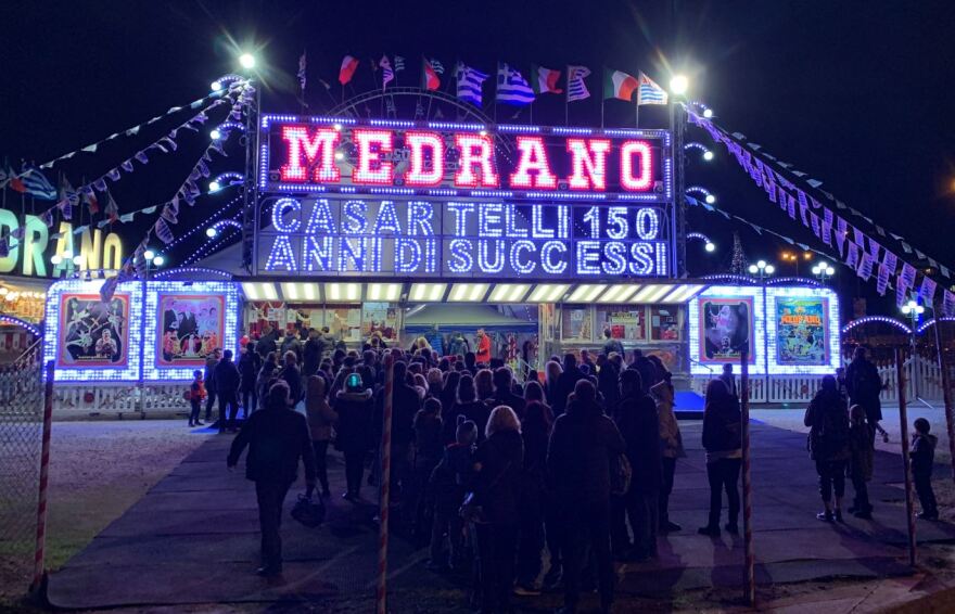 Η Μαριέττα Χρουσαλά στο διάσημο ιταλικό «Circo Medrano» - Δείτε φωτογραφίες 