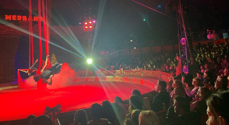 Η Μαριέττα Χρουσαλά στο διάσημο ιταλικό «Circo Medrano» - Δείτε φωτογραφίες 