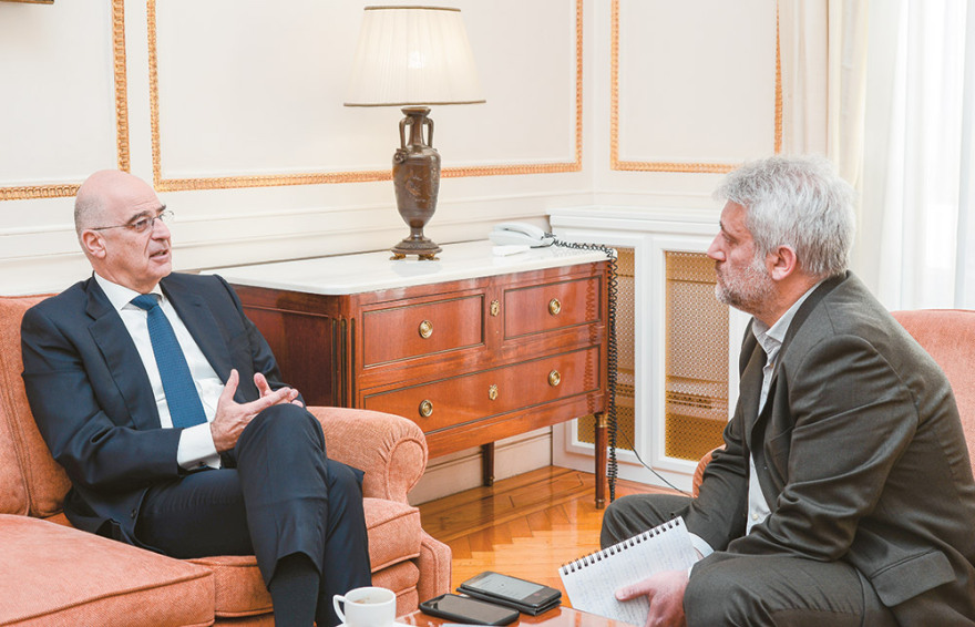 Δένδιας στο ΘΕΜΑ: Διάλογος με την Τουρκία υπό όρους