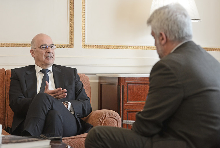 Δένδιας στο ΘΕΜΑ: Διάλογος με την Τουρκία υπό όρους