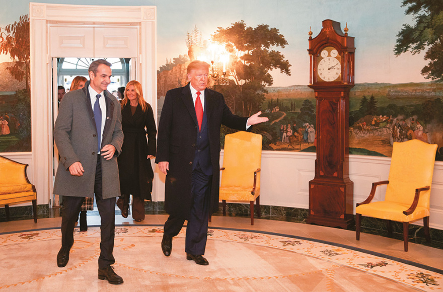 Ο Μητσοτάκης στον Λευκό Οίκο: Κόκκινες γραμμές στο οβάλ γραφείο