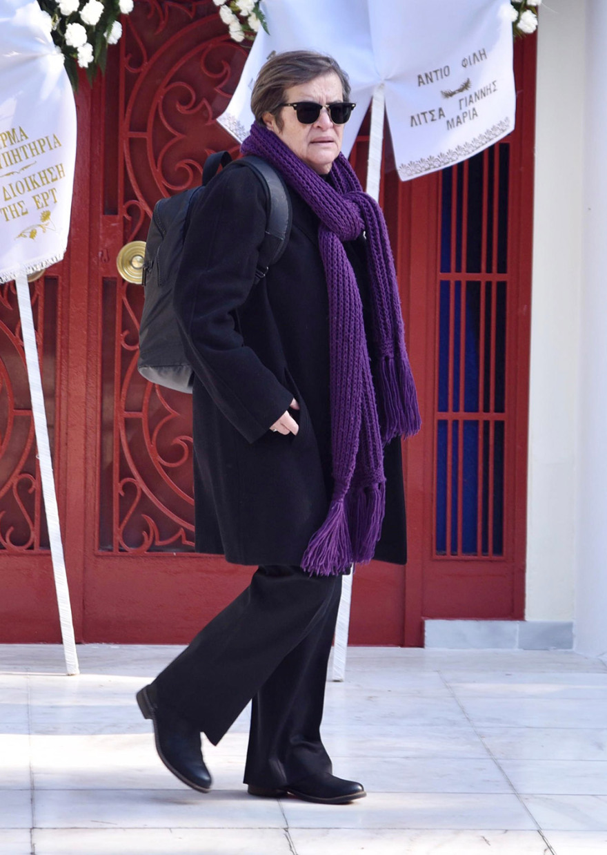 Το τελευταίο αντίο στη Χριστίνα Λυκιαρδοπούλου 