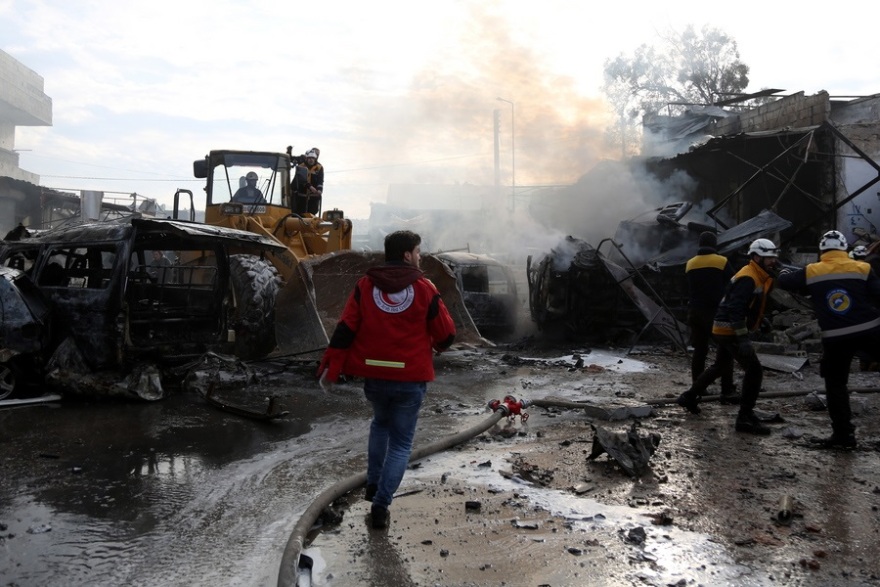 Συρία: Τουλάχιστον 18 οι νεκροί άμαχοι στην Ιντλίμπ - Σοκαριστικές εικόνες