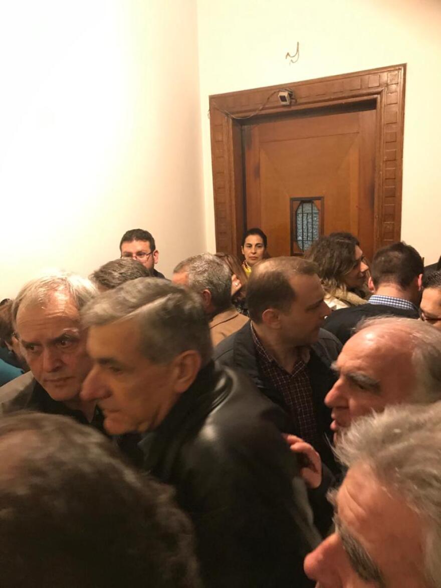 Ουρές στο γραφείο του Αντώνη Σαμαρά για την ονομαστική του εορτή