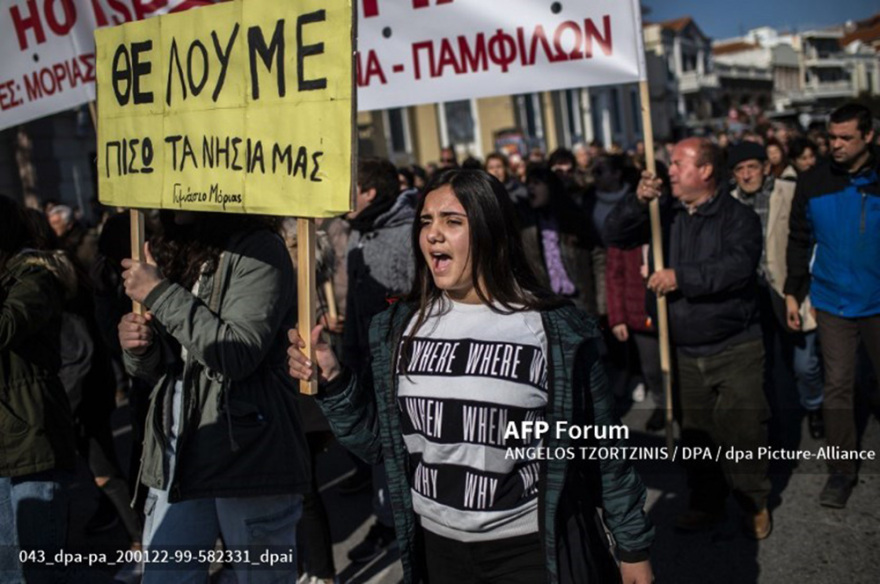 Μεταναστευτικό: Γενική απεργία στα νησιά - Έρχονται Αθήνα οι φορείς του Βορείου Αιγαίου