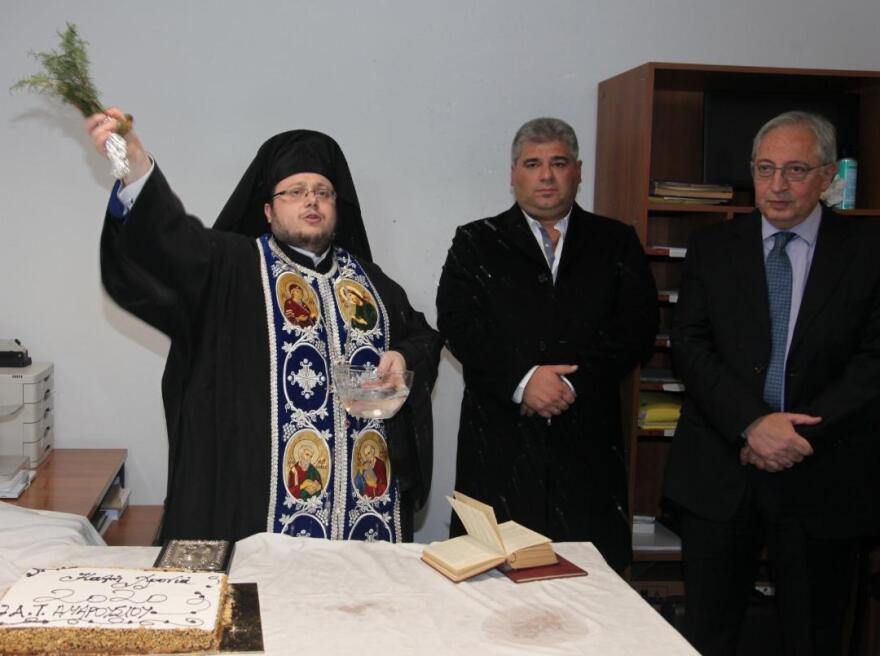 Έκοψαν τη βασιλόπιτα στο Αστυνομικό Τμήμα Αμαρουσίου 