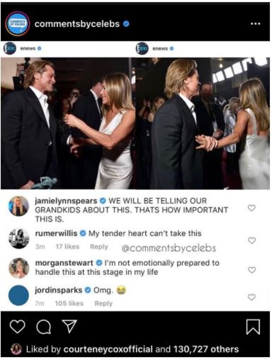 Άνιστον & Πιτ: Η Κόρτνεϊ Κοξ είναι βέβαιο πως τους θέλει ξανά μαζί