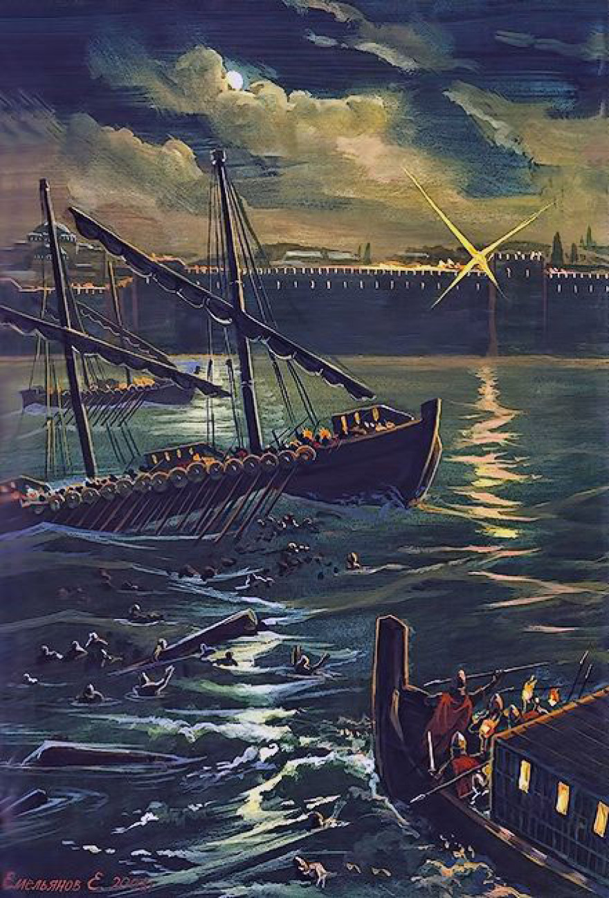 Ο Ηράκλειος και η πολιορκία της Κωνσταντινούπολης από Αβάρους, Πέρσες και Σλάβους (626)