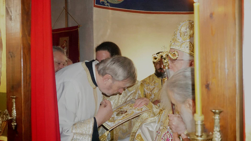 Λάρισα: Ο πρώην δήμαρχος Κιλελέρ χειροτονήθηκε διάκονος