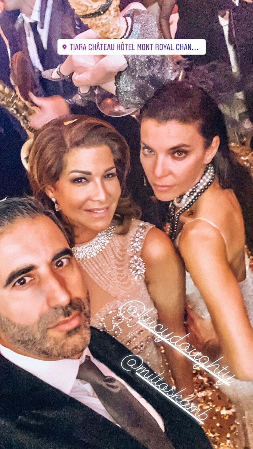 Μαρίνα Βερνίκου - Μίλτος Καμπουρίδης: Καλεσμένοι σε χλιδάτο πάρτι στο Παρίσι 