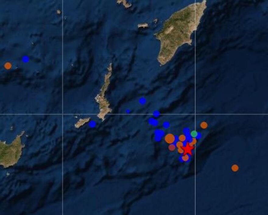 Σεισμός 5,1 Ρίχτερ ανάμεσα σε Κάρπαθο-Ρόδο: Δύο μετασεισμοί 4 Ρίχτερ - Καθησυχάζουν οι σεισμολόγοι