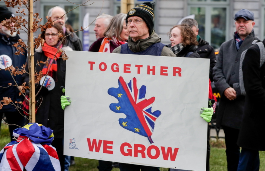 Brexit: «Ιστορική ευκαιρία» για τη Βρετανία η αποχώρηση από την ΕΕ, λέει ο Τζόνσον 