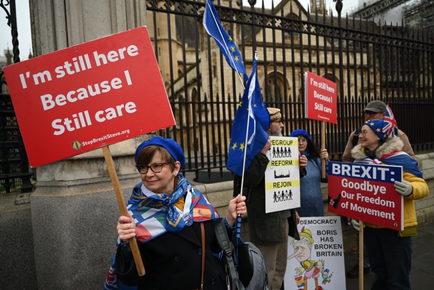 Brexit: «Ιστορική ευκαιρία» για τη Βρετανία η αποχώρηση από την ΕΕ, λέει ο Τζόνσον 