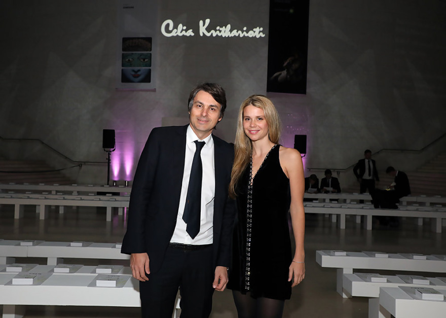 Φωτογραφίες: Η επίδειξη μόδας της Σίλιας Κριθαριώτη στο Βρετανικό Μουσείο 