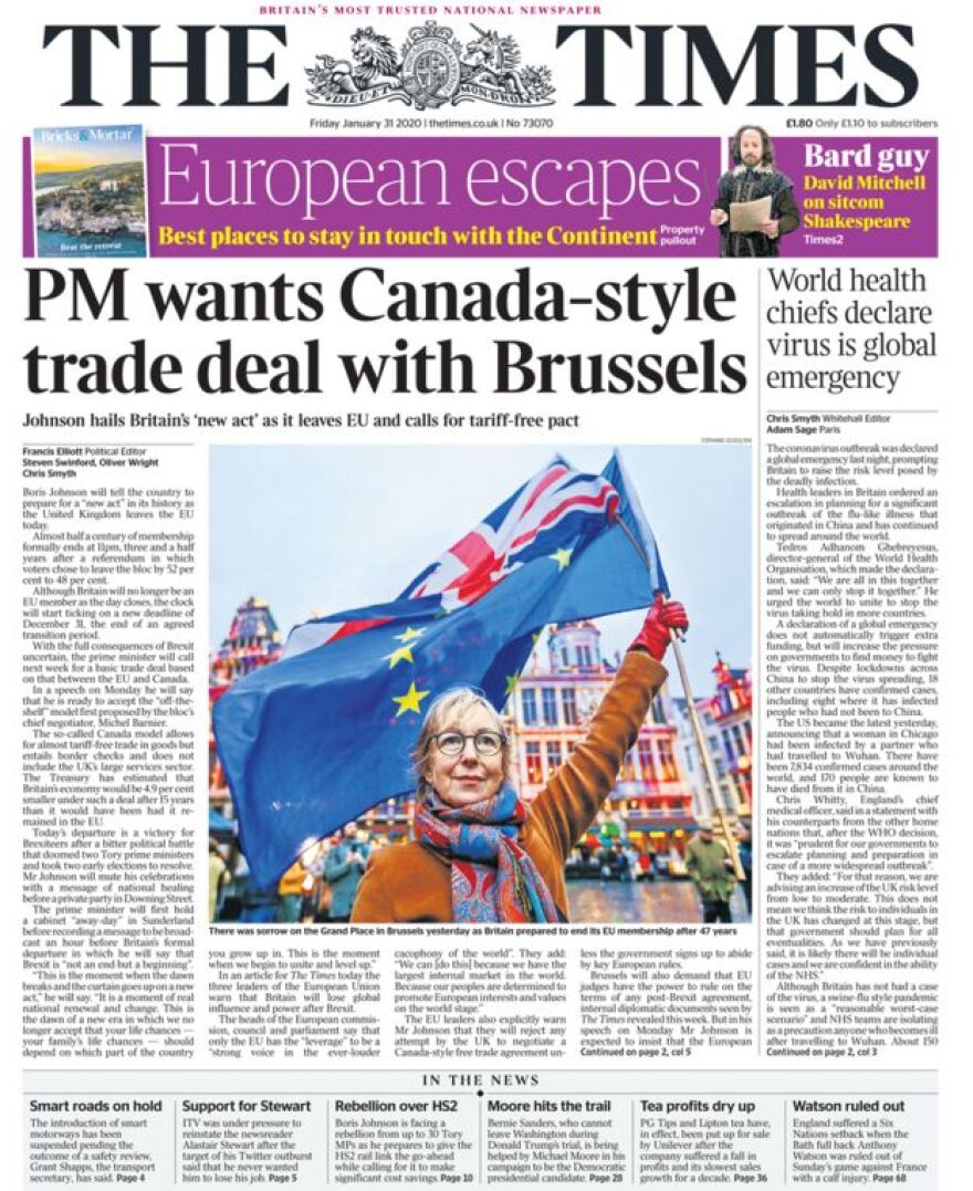 Οι Βρετανικές εφημερίδες για το Brexit: Το Small Island του Guardian και οι πανηγυρισμοί των υπολοίπων