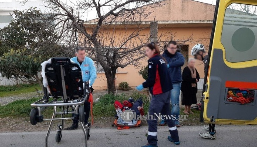 Σοκαριστικό τροχαίο στα Χανιά: Αυτοκίνητο έπεσε πάνω σε ποδηλάτες