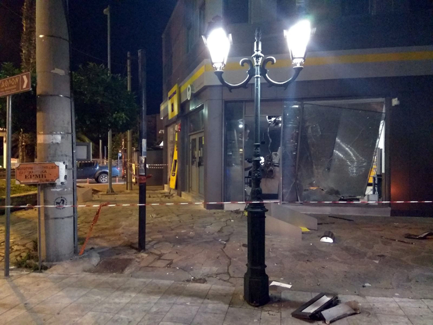 Έκρηξη τα ξημερώματα σε ΑΤΜ στην Ελευσίνα