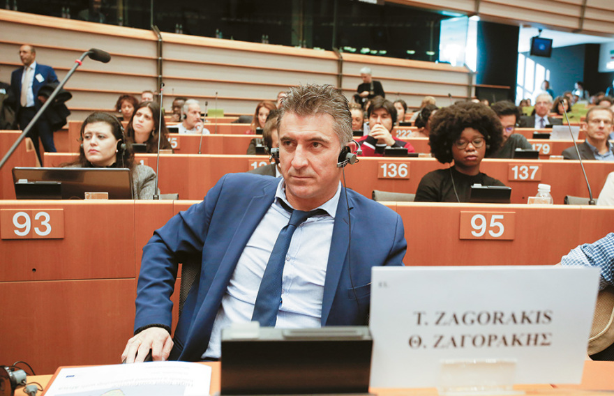 Ευρωβουλευτής Θοδωρής Ζαγοράκης: Ερωτήσεις μόνο για τον ΠΑΟΚ και τον... γαλέο