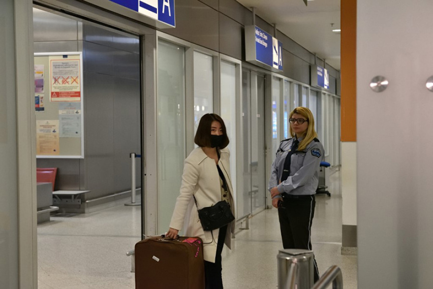 Κορωνοϊός - Δείτε βίντεο: Θερμομέτρηση επιβατών από την Κίνα στο «Ελευθέριος Βενιζέλος»