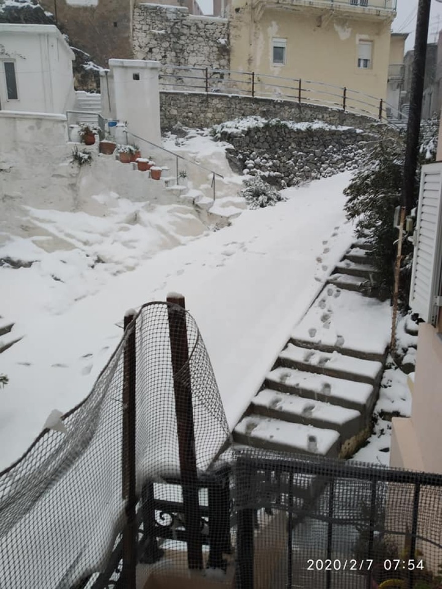 Κρήτη: Το... έστρωσε σε Λασίθι και Ανώγεια 