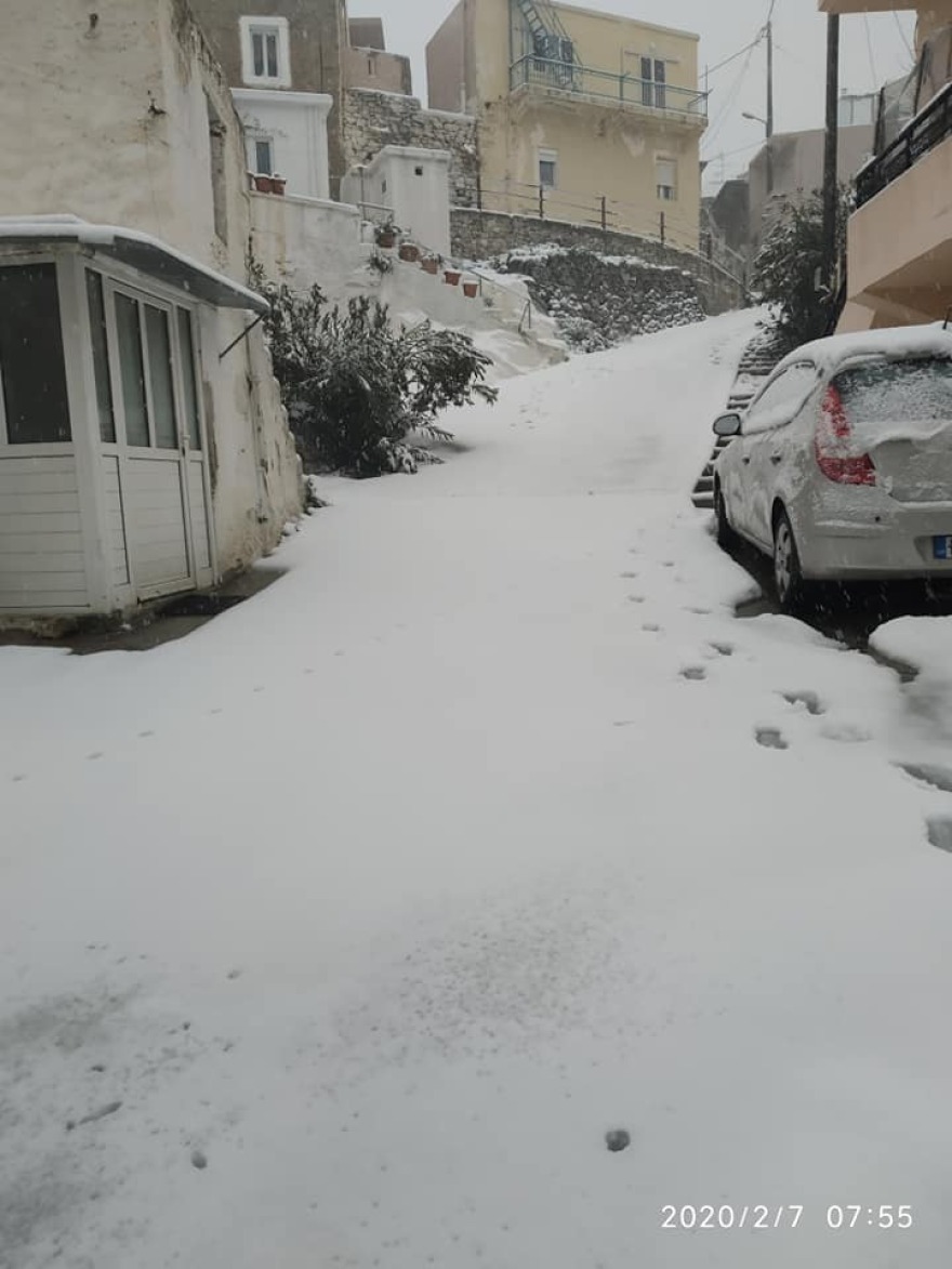 Κρήτη: Το... έστρωσε σε Λασίθι και Ανώγεια 