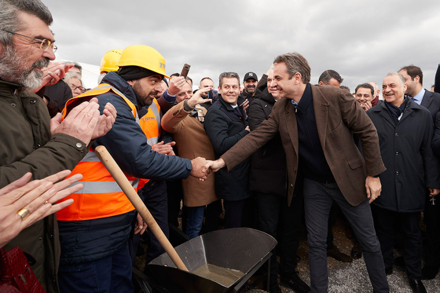 Μητσοτάκης από Καστέλι: Σε πέντε χρόνια θα είναι έτοιμο το νέο αεροδρόμιο