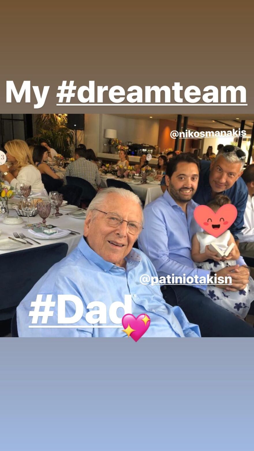 Θεοδώρα Βουτσά: Εσπευσμένα στην Ελλάδα στο πλευρό του διάσημου μπαμπά της