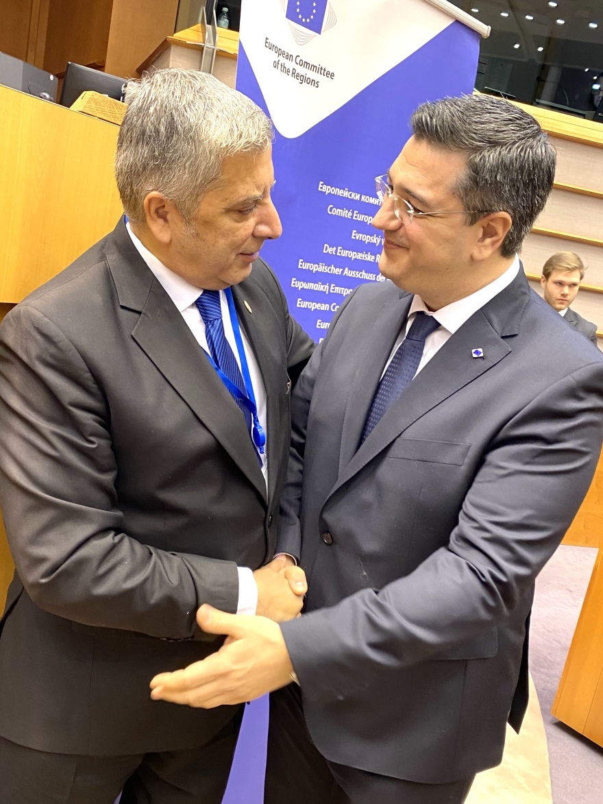 Τζιτζικώστας: ΕΛΚ και Ευρωσοσιαλιστές τον στήριξαν για την προεδρία της Επιτροπής των Περιφερειών