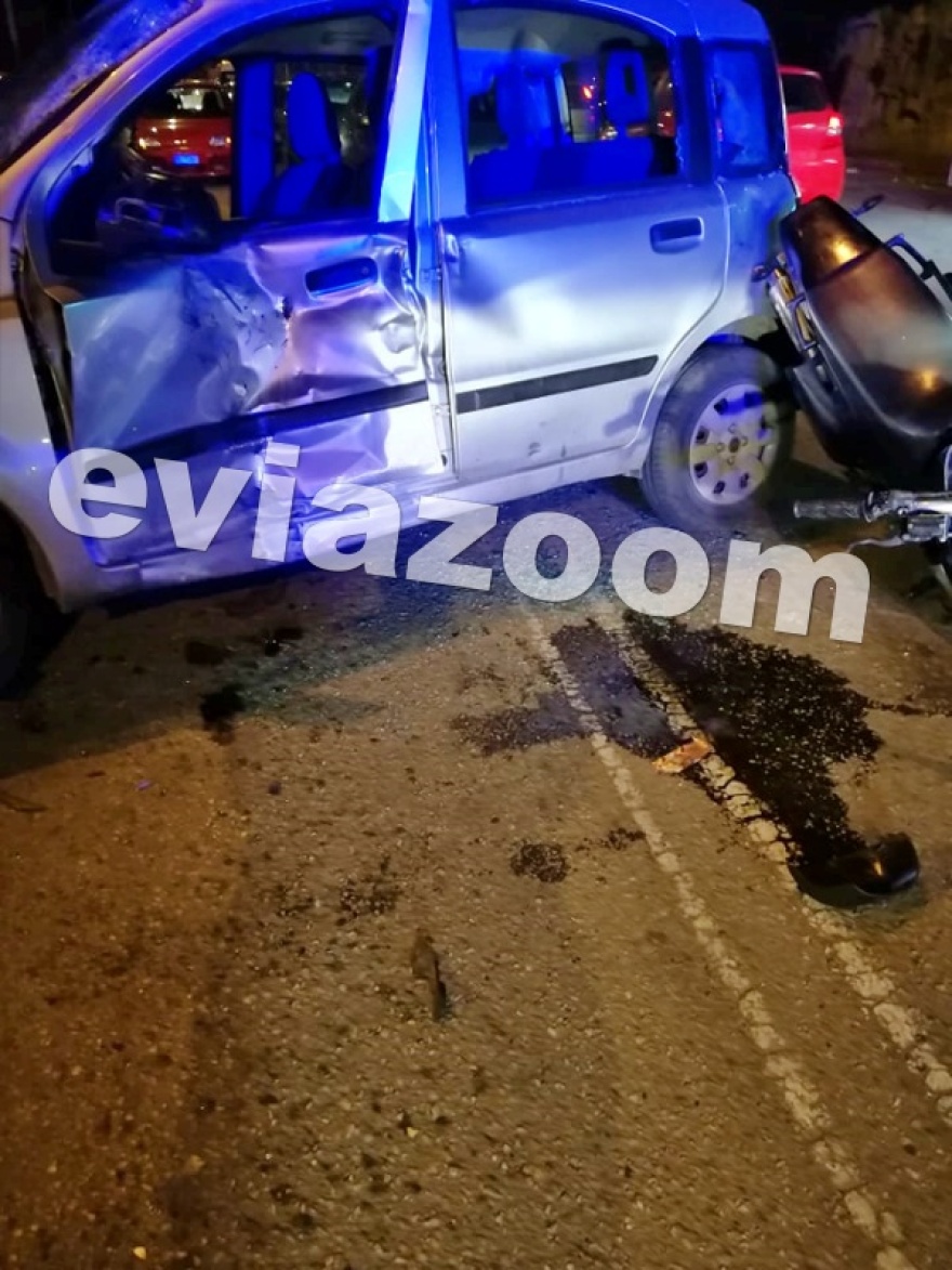 Χαλκίδα: Κρίσιμες ώρες για 23χρονο οδηγό μηχανής μετά από τροχαίο