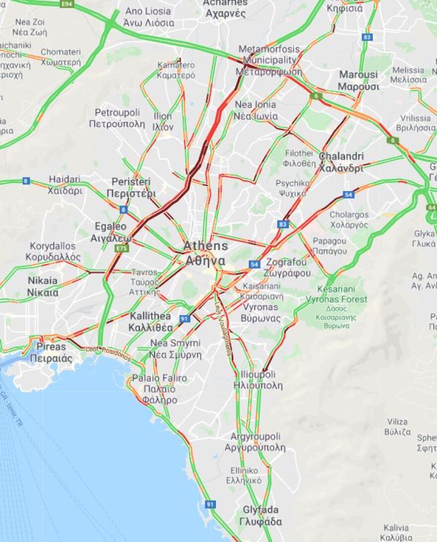 Ημέρα ταλαιπωρίας από την απεργία των ΜΜΜ και το ξαφνικό «χειρόφρενο» σε τρένα-προαστιακό
