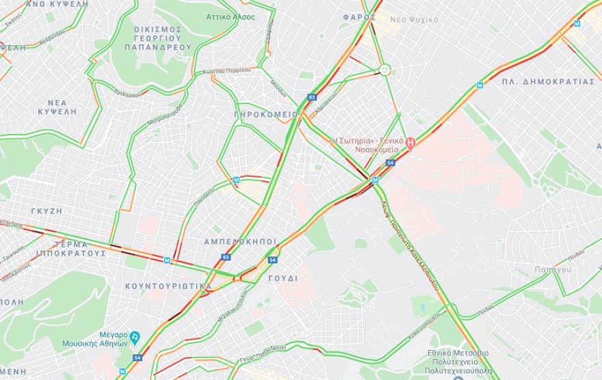 Κίνηση: Αποκαταστάθηκε η κυκλοφορία των οχημάτων στην Κατεχάκη 